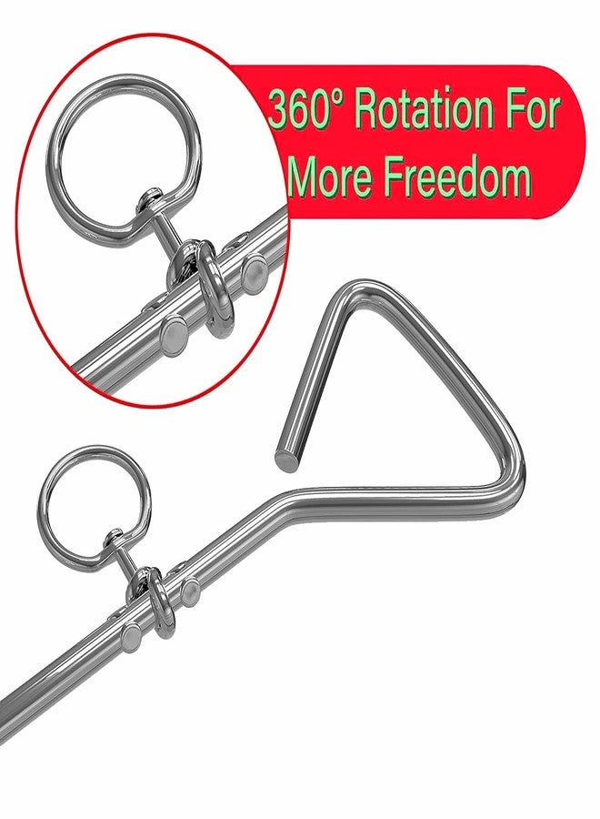 Pups&Pets Dog tie Out Cable and Stake | Heavy Duty Anti Rust Spiral Stake with 16ft Long Strong Wire Leash for Camping and Yard | Stake with tie Out Cable for Medium & Large Dogs up to 125LBS - Image 5